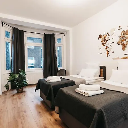 Appartement Atlas 4 Oberhausen, 3 Zimmer, Naehe Bahnhof, Westfield Centro