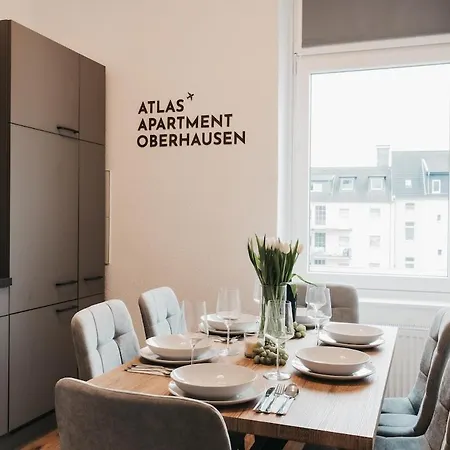 Appartement Atlas 4 Oberhausen, 3 Zimmer, Naehe Bahnhof, Westfield Centro Oberhausen (North Rhine-Westphalia)