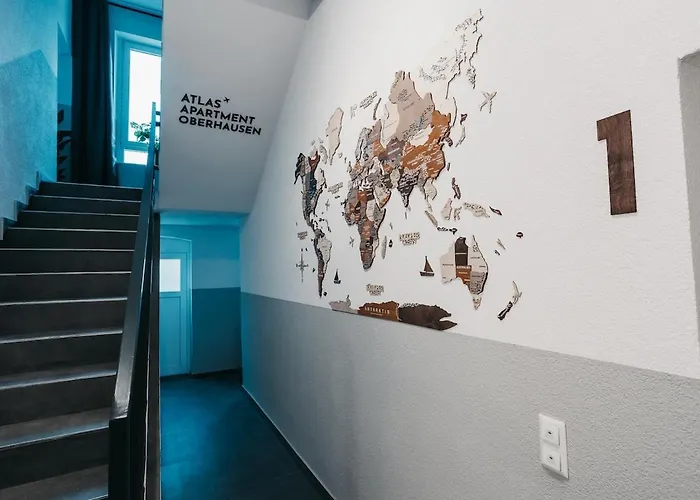 Atlas 4 Oberhausen, 3 Zimmer, Naehe Bahnhof, Westfield Centro Apartment Oberhausen (North Rhine-Westphalia)