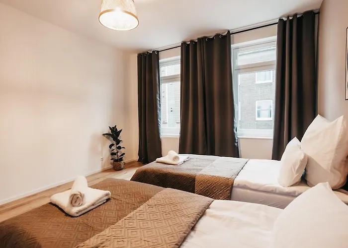 Atlas 4 Oberhausen, 3 Zimmer, Naehe Bahnhof, Westfield Centro *