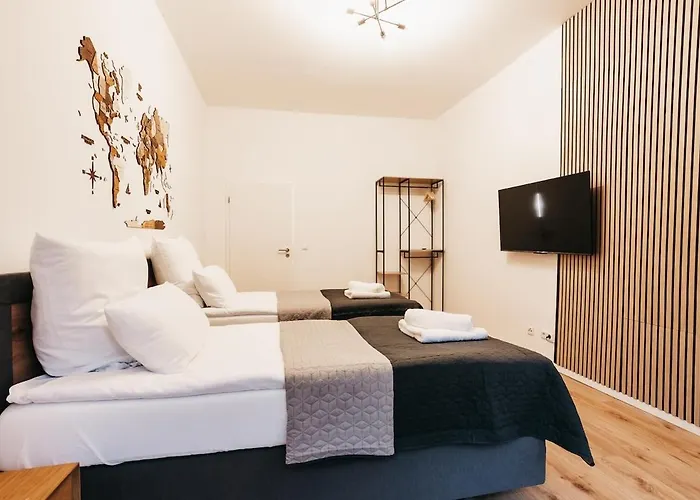 Appartement Atlas 4 Oberhausen, 3 Zimmer, Naehe Bahnhof, Westfield Centro *