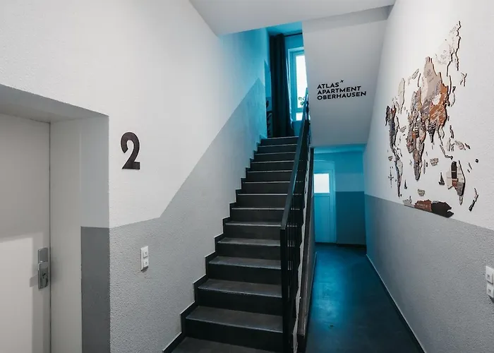 Atlas 4 Oberhausen, 3 Zimmer, Naehe Bahnhof, Westfield Centro