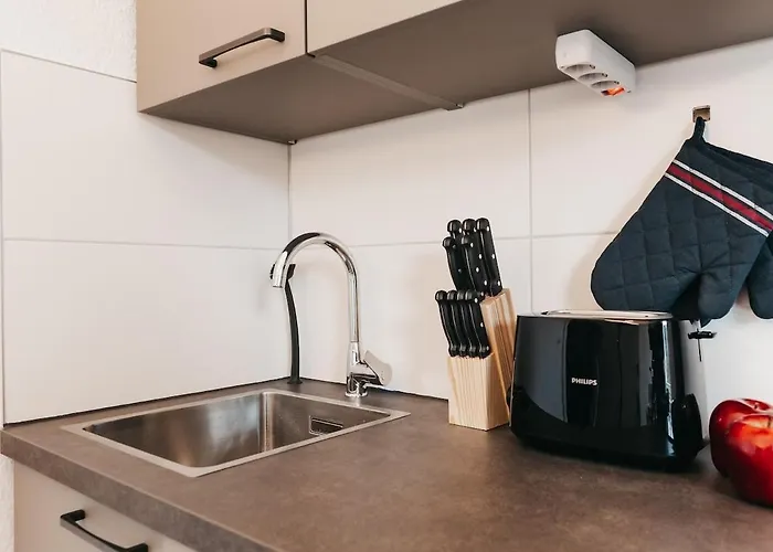 Appartement Atlas 4 Oberhausen, 3 Zimmer, Naehe Bahnhof, Westfield Centro